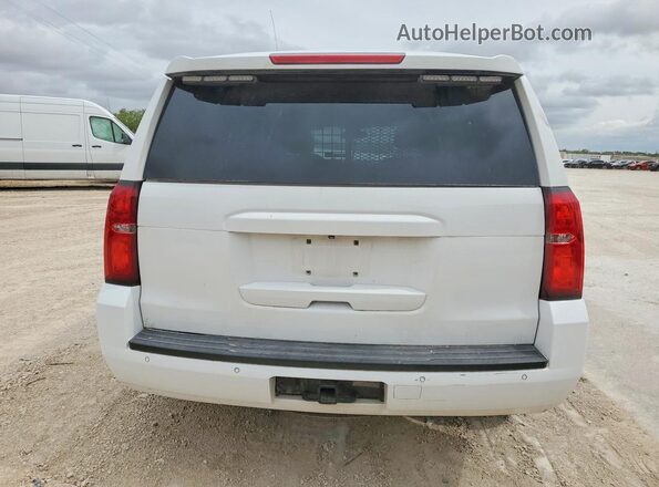 1GNLCDEC1JR306269 2018 CHEVROLET TAHOE Белый Вид сзади