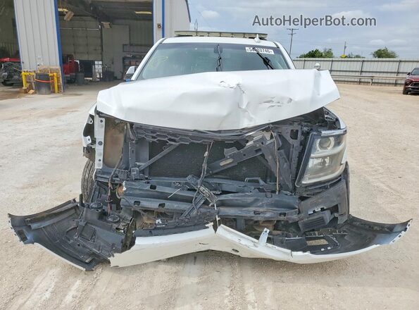 1GNLCDEC1JR306269 2018 CHEVROLET TAHOE Белый Вид спереди