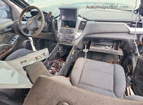 1GNLCDEC1LR234928 2020 CHEVROLET TAHOE Black Widok deski rozdzielczej