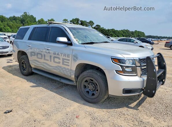1GNLCDEC2HR250918 2017 CHEVROLET TAHOE Серебряный Передняя правая четверть