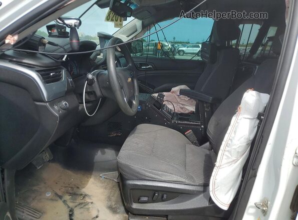 1GNLCDEC2KR298524 2019 CHEVROLET TAHOE Белый Вид салона спереди