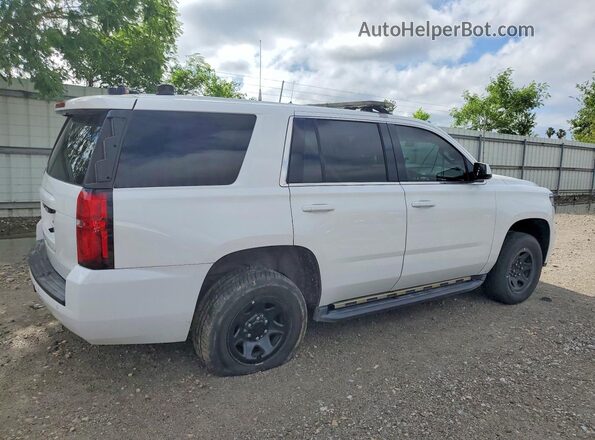 1GNLCDEC2KR298524 2019 CHEVROLET TAHOE Белый Задняя правая четверть