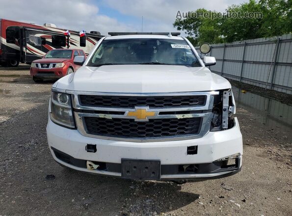 1GNLCDEC2KR298524 2019 CHEVROLET TAHOE Белый Вид спереди