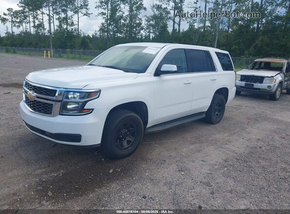 1GNLCDEC2KR373559 2019 CHEVROLET TAHOE Белый Передняя левая четверть