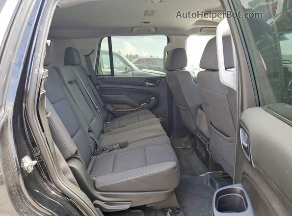 1GNLCDEC3LR304185 2020 CHEVROLET TAHOE Black Вид задньої частини салону