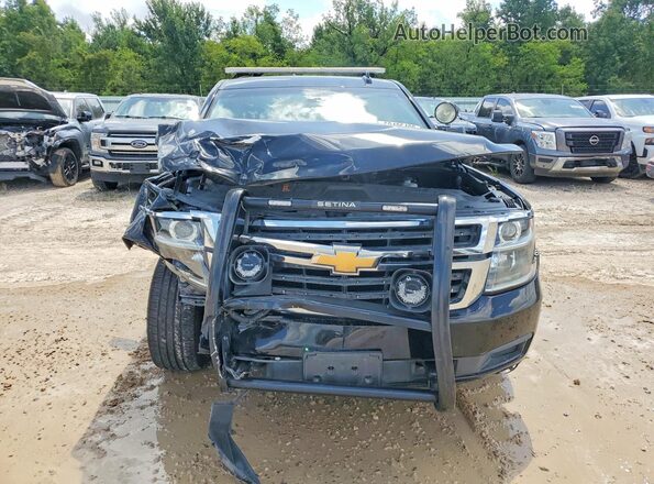 1GNLCDEC4LR111771 2020 CHEVROLET TAHOE Black Widok z przodu