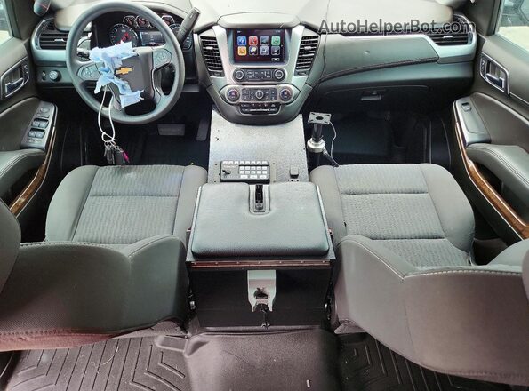 1GNLCDEC4LR111771 2020 CHEVROLET TAHOE Black Widok deski rozdzielczej