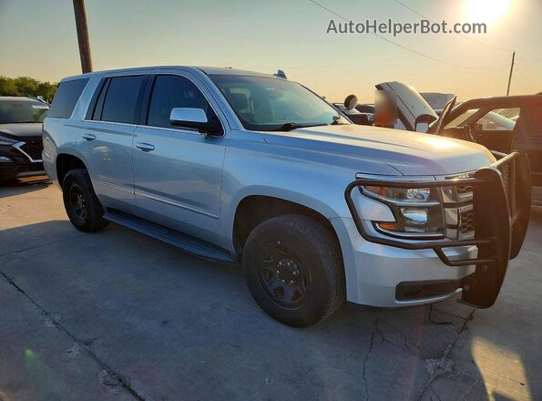 1GNLCDEC6JR228555 2018 CHEVROLET TAHOE Silver Delantero derecho