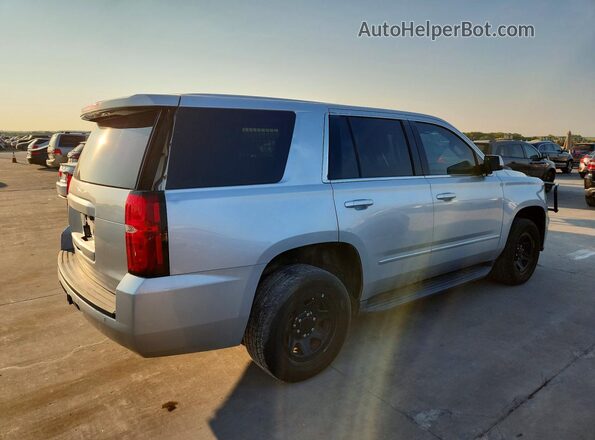 1GNLCDEC6JR228555 2018 CHEVROLET TAHOE Silver Trasero derecho
