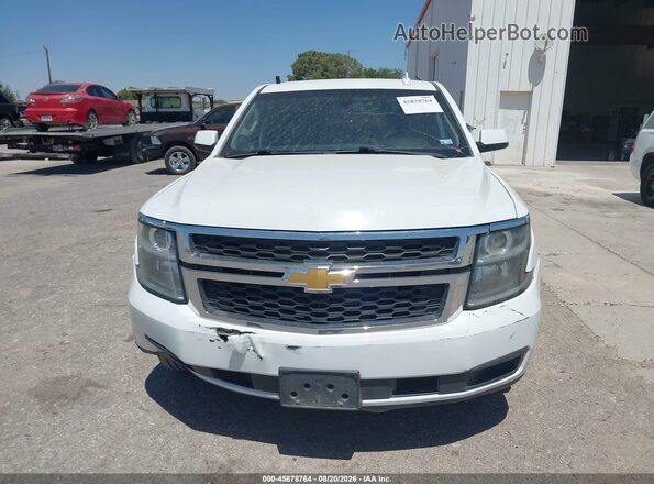 1GNLCDEC6KR353573 2019 CHEVROLET TAHOE White Front view