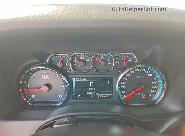 1GNLCDEC7LR162116 2020 CHEVROLET TAHOE Белый Вид щитка приборов