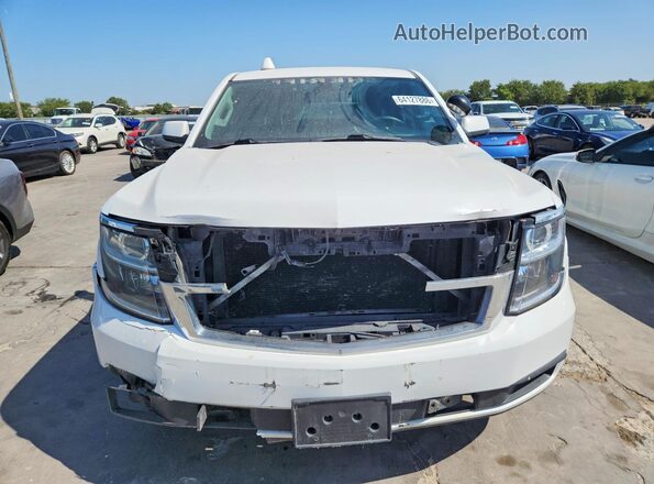 1GNLCDEC7LR162116 2020 CHEVROLET TAHOE Белый Вид спереди