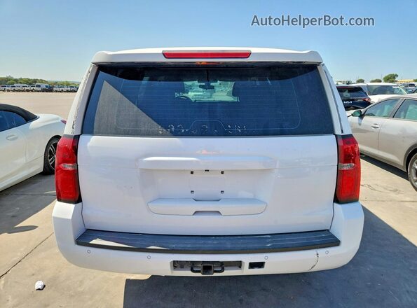 1GNLCDEC7LR162116 2020 CHEVROLET TAHOE Белый Вид сзади