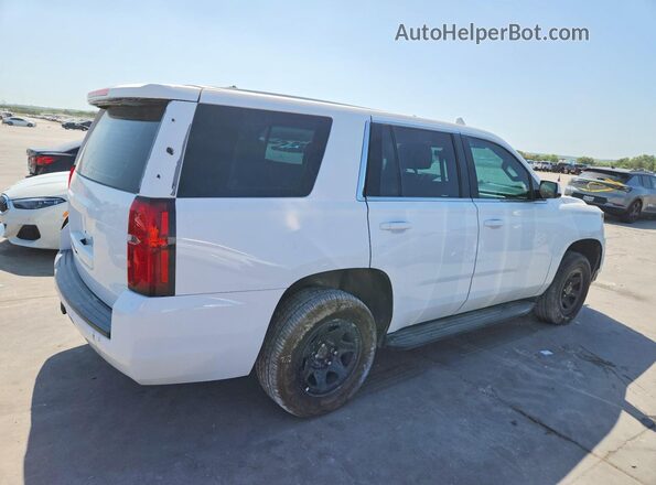 1GNLCDEC7LR162116 2020 CHEVROLET TAHOE Белый Задняя правая четверть
