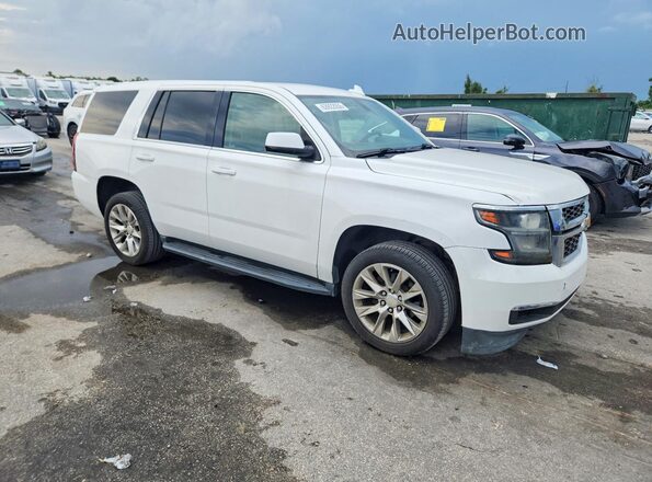 1GNLCDEC7LR246226 2020 CHEVROLET TAHOE White Przód prawy