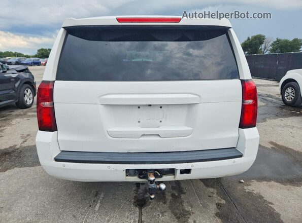 1GNLCDEC7LR246226 2020 CHEVROLET TAHOE White Widok z tyłu