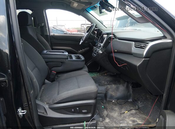 1GNLCDEC9LR146435 2020 CHEVROLET TAHOE Black Widok wnętrza z przodu