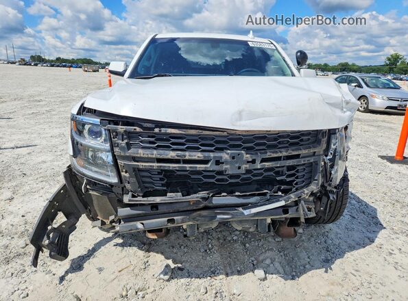1GNLCDECXHR175630 2017 CHEVROLET TAHOE White Front view