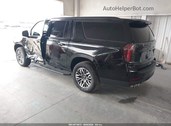 1GNS6DRD2SR282068 2025 CHEVROLET SUBURBAN Black Trasero izquierdo