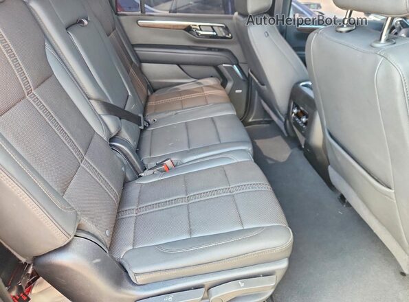 1GNS6GRL5SR210628 2025 CHEVROLET SUBURBAN Black უკანა სალონის ხედი