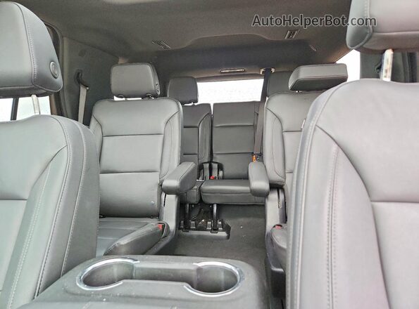 1GNS6PRD2SR103545 2025 CHEVROLET TAHOE Brown Rear seats view