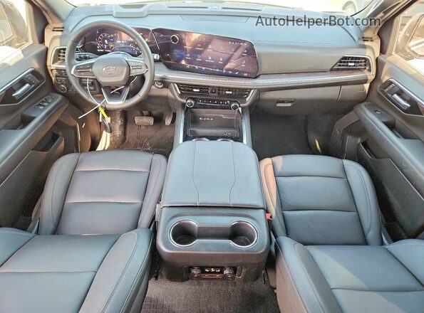 1GNS6PRD3SR216212 2025 CHEVROLET TAHOE Gray Առջևի վահանակի տեսք