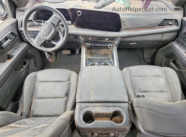 1GNS6PRD6SR313288 2025 CHEVROLET TAHOE Черный Вид панели приборов