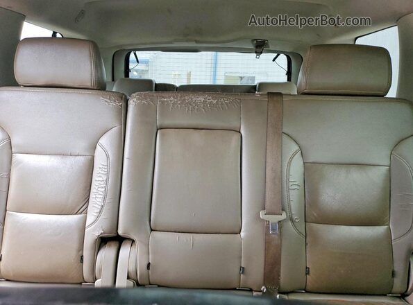 1GNSCAEC7GR426371 2016 CHEVROLET TAHOE Black უკანა სავარძლების ხედი