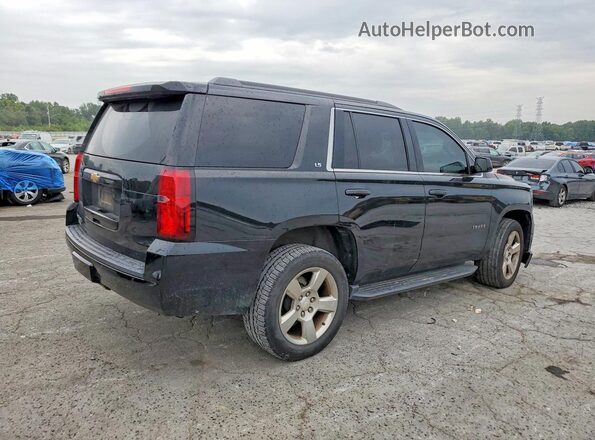 1GNSCAEC7GR426371 2016 CHEVROLET TAHOE Black უკანა მარჯვენა