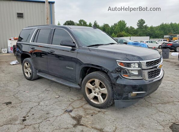 1GNSCAEC7GR426371 2016 CHEVROLET TAHOE Black წინა მარჯვენა