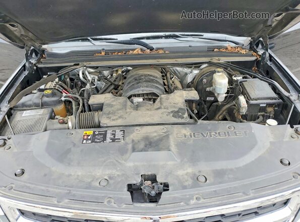 1GNSCAEC7GR426371 2016 CHEVROLET TAHOE Black ძრავის განყოფილების ხედი