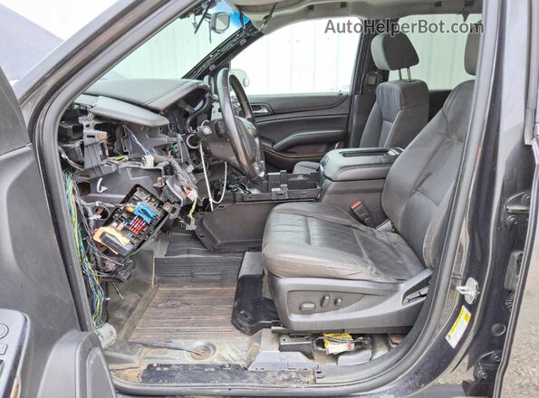 1GNSCAKC0GR334877 2016 CHEVROLET TAHOE Charcoal წინა სალონის ხედი
