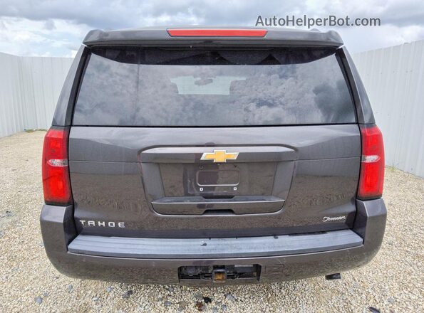 1GNSCAKC0GR334877 2016 CHEVROLET TAHOE Charcoal უკანა ხედი