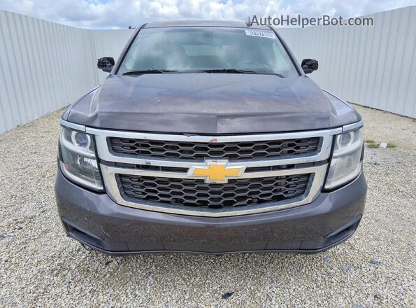 1GNSCAKC0GR334877 2016 CHEVROLET TAHOE Charcoal წინა ხედი