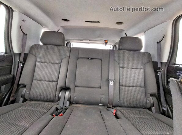 1GNSCAKC0GR334877 2016 CHEVROLET TAHOE Charcoal უკანა სავარძლების ხედი