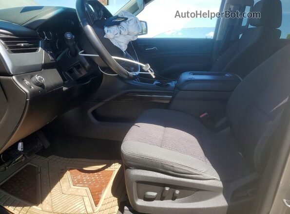 1GNSCAKC0GR339738 2016 CHEVROLET TAHOE Beige წინა სალონის ხედი
