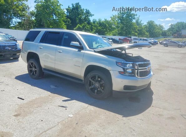 1GNSCAKC0GR339738 2016 CHEVROLET TAHOE Beige წინა მარჯვენა
