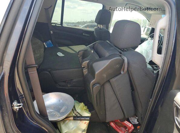 1GNSCAKC2HR390773 2017 CHEVROLET TAHOE Blue Rear interior view