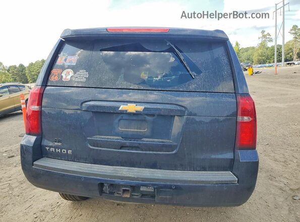 1GNSCAKC2HR390773 2017 CHEVROLET TAHOE Blue Rear view