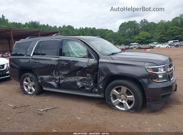 1GNSCAKC4HR222018 2017 CHEVROLET TAHOE Серый Вид задней части салона