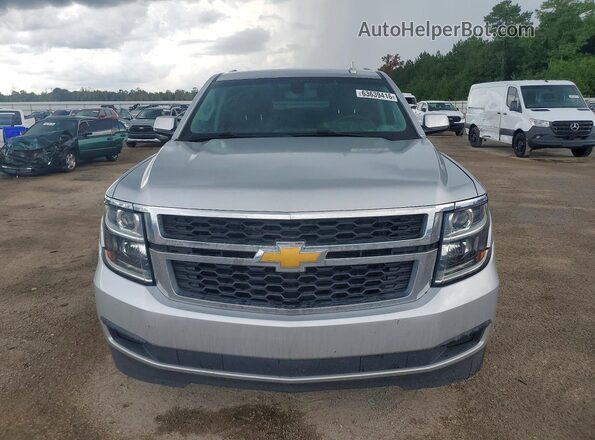 1GNSCAKC5JR199645 2018 CHEVROLET TAHOE Silver Vista frontal