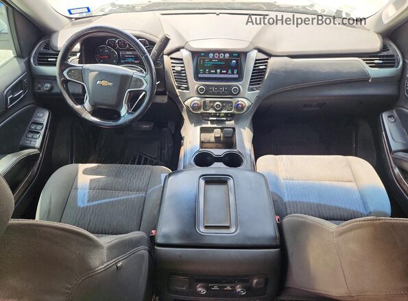1GNSCAKC7GR239989 2016 CHEVROLET TAHOE White Widok deski rozdzielczej