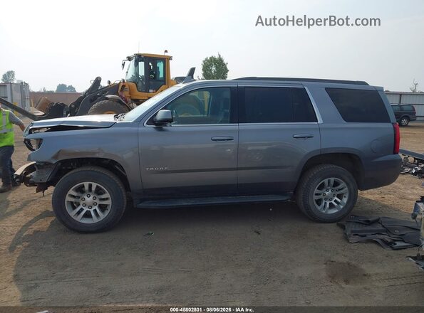 1GNSCAKCXJR363732 2018 CHEVROLET TAHOE Gray 