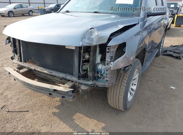 1GNSCAKCXJR363732 2018 CHEVROLET TAHOE Gray 