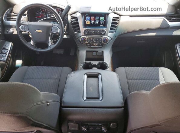 1GNSCAKCXLR205202 2020 CHEVROLET TAHOE Maroon Առջևի վահանակի տեսք