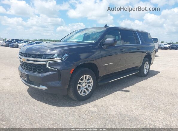 1GNSCBED6NR124792 2022 CHEVROLET SUBURBAN Black Front left
