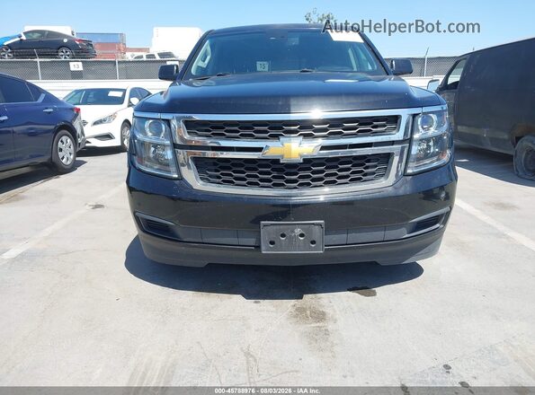 1GNSCBKC0GR325179 2016 CHEVROLET TAHOE Black Вид спереду