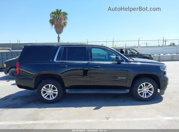 1GNSCBKC0GR325179 2016 CHEVROLET TAHOE Black Вид задньої частини салону