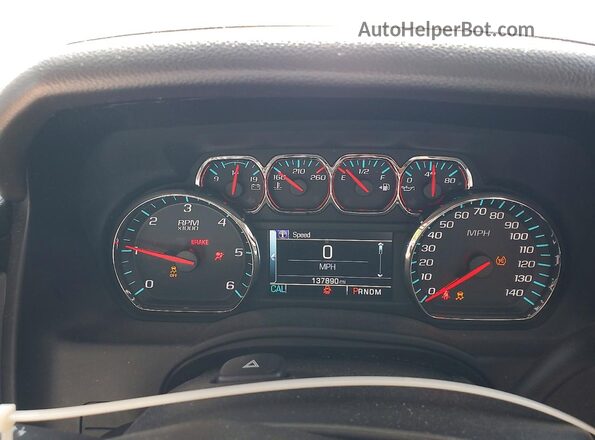 1GNSCBKC0GR471632 2016 CHEVROLET TAHOE Gray Սարքավորումների վահանակի տեսք