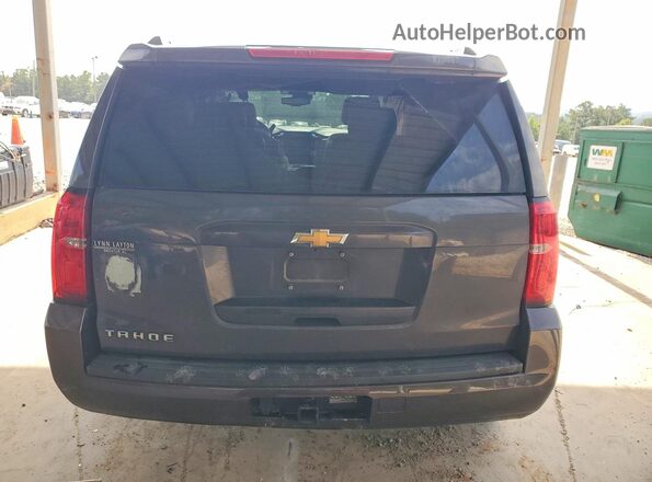 1GNSCBKC0GR471632 2016 CHEVROLET TAHOE Gray Հետևի տեսք